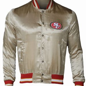 49ers Gold San Francisco Varsity Jacket