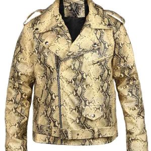 Real Python Skin Blazer Jacket