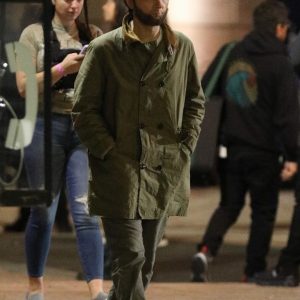 Adam Scott Madame Web Green Coat