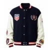 US Soccer x Jeff Hamilton Varsity Jacket