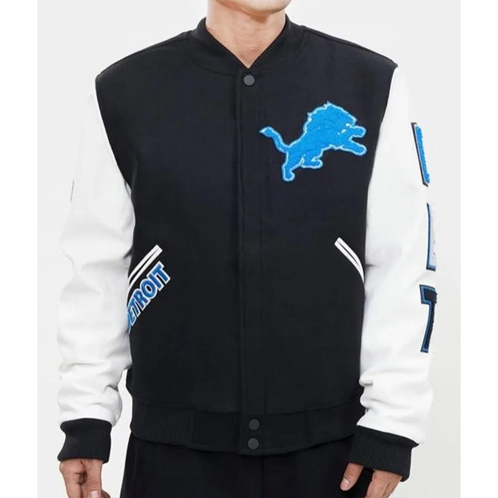datroit lions varsity jackect datroit lions varsity jackect