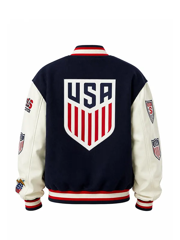 jeff hamilton x u.s. soccer varsity jacket jeff hamilton x u.s. soccer varsity jacket