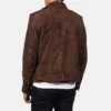 Men's Brown Suede Biker Jacket 3 Allaric Alley Mocha Suede Biker Jacket Double Rider Motorcycle Leather Jacket For Men 4 ce7156a7 9af9 41f7 a692 6c3445759976