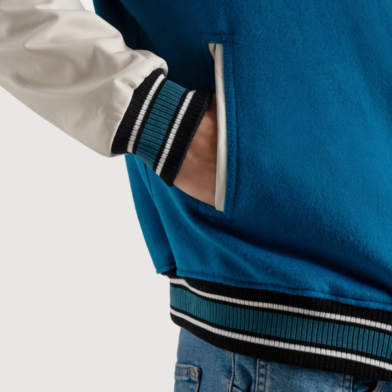 Deep-Mid-Sky-Blue-and-White-Varsity-Letterman-Jacket-1 Deep Mid Sky Blue and White Varsity Letterman Jacket 1