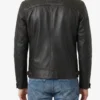 Men's Distressed Brown Leather Jacket 2 Men s Distressed Brown Biker Style Leather Jacket back