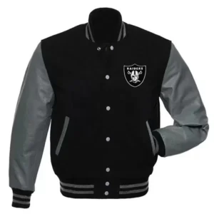 Las Vegas Raiders letterman jacket