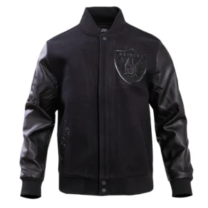 Las Vegas Raiders Triple Black jacket