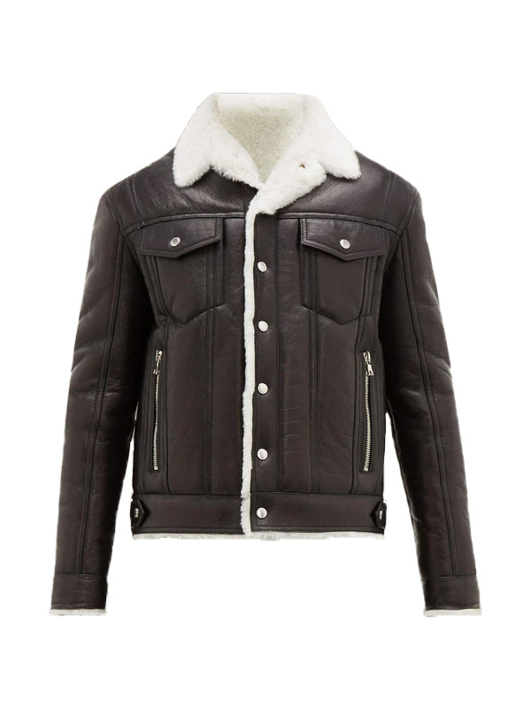 shearling jaccket shearling jaccket